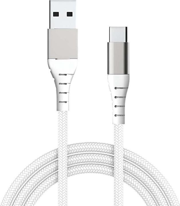 Actual product image Bigben Connected FORCEPOWLI FPReinforcedCableA/C 3A 2mrec (2 m, USB 2.0, 15 W)