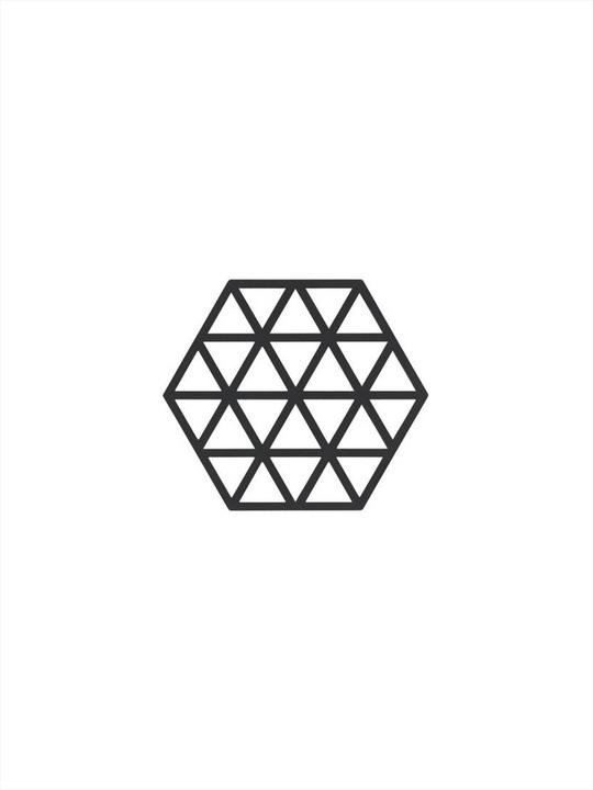 Image du produit Zone Denmark Triangle (1 x, Dessous de poêle)