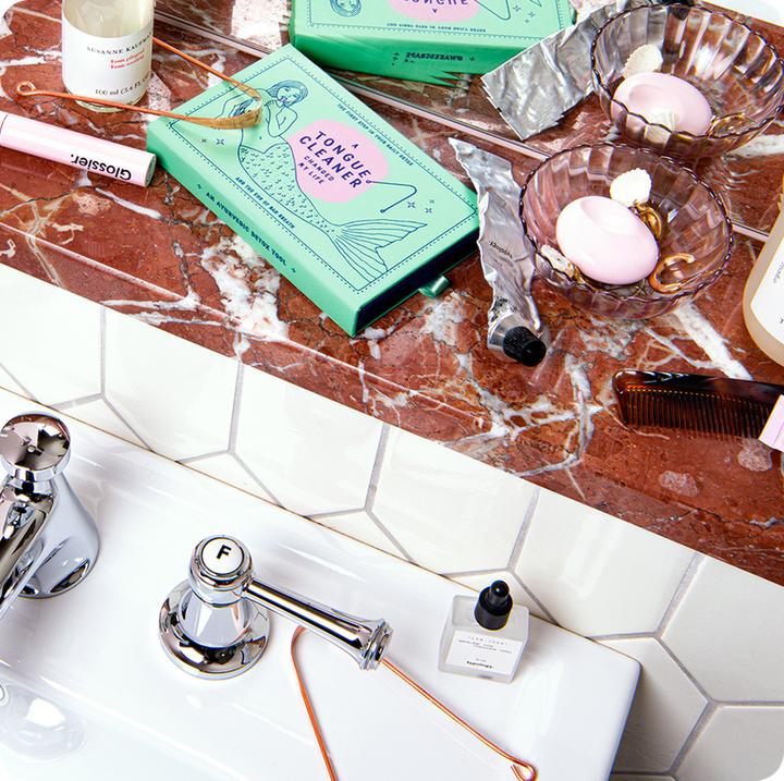 Actual product image Cosmic Dealer Ayurvedic tongue scraper (Tongue scraper, 1 x)