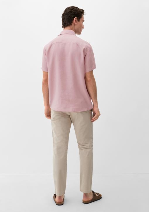 Produktbild s.Oliver Hemd Kurzarmhemd aus Leinen (XL)