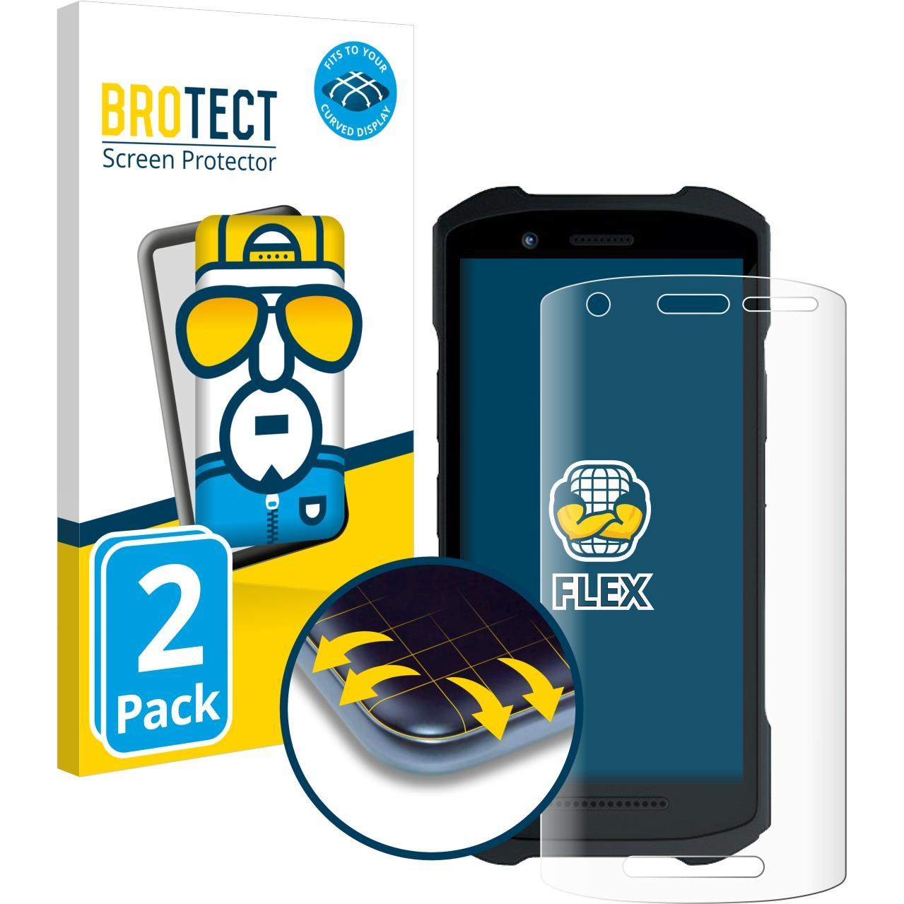 BROTECT Full-Cover Displayschutz, Barcode-Scanner Zubehör