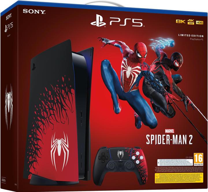 Image du produit Sony Console PlayStation 5 - Marvel's Spider-Man 2 Limited Edition Bundle