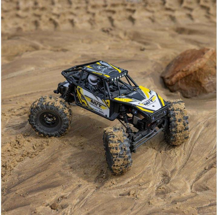 Produktbild Axial Buggy Capra UTB18 4WS RTR, Gelb, Fahrzeugtyp: Buggy (RTR Ready-to-Run)