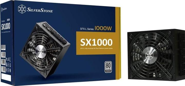 Immagine prodotto Silverstone Alimentatore SX1000 Platinum (SST-SX1000-LPT) (1000 W)