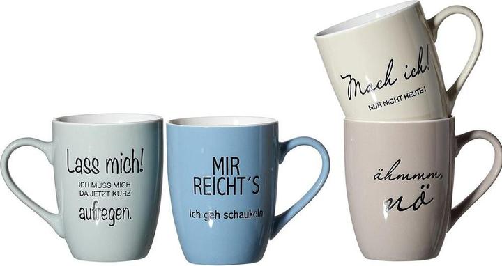 Produktbild Ritzenhoff & Breker Sprüche (310 ml, 4x)