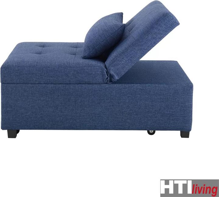 Produktbild HTI-Living Schlafsessel Magarete Blau
