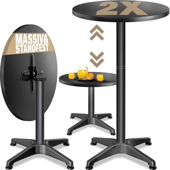 Actual product image Casaria Stehtisch (Ø 60 x 70 cm)