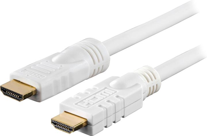 Produktbild Deltaco HDMI-1151 HDMI cable HDMI Type A (Standard) White (15 m, HDMI)
