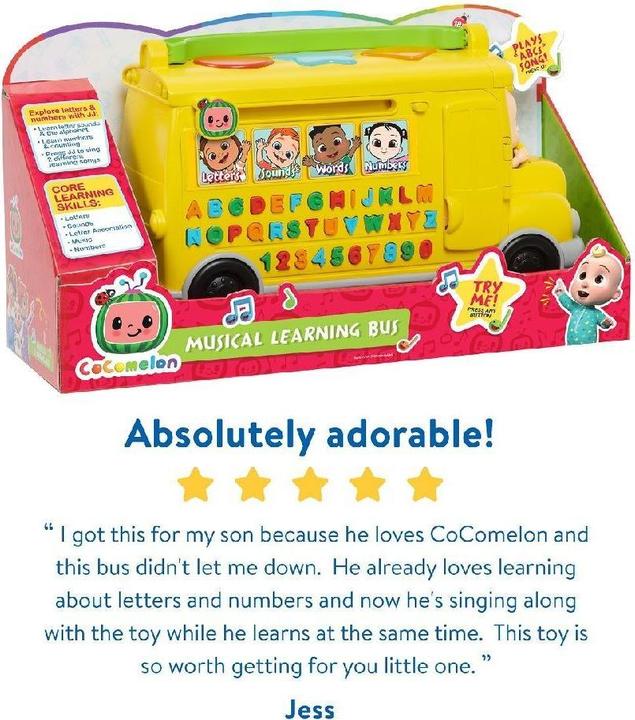 Produktbild Cocomelon Musical Learning Bus (Deutsch)