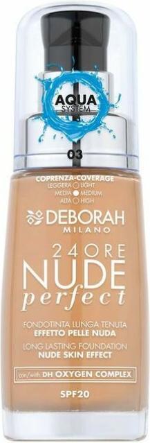 Immagine prodotto Deborah Milano 24Ore Fondotinta Nudo Perfetto n. 3 (Sabbia)