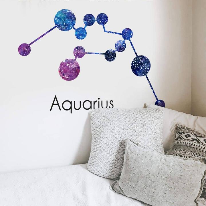 Actual product image Trenddeko Constellation Aquarius Aquarius (70 x 49 cm)