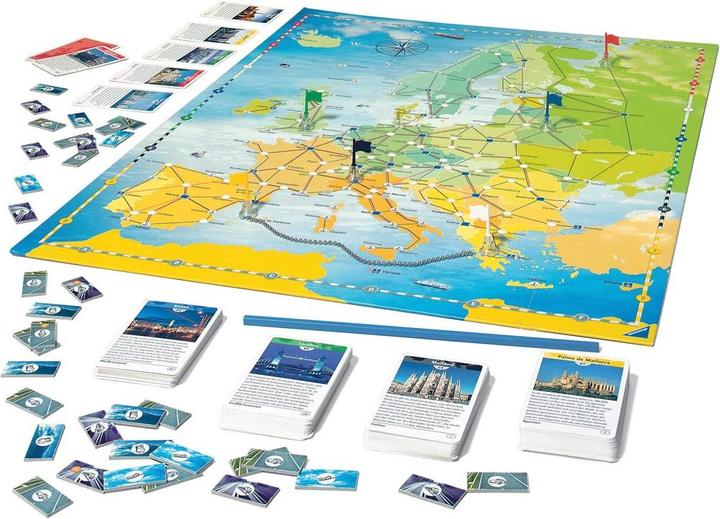 Produktbild Ravensburger Europareise (Deutsch, 2 - 6 Spieler)