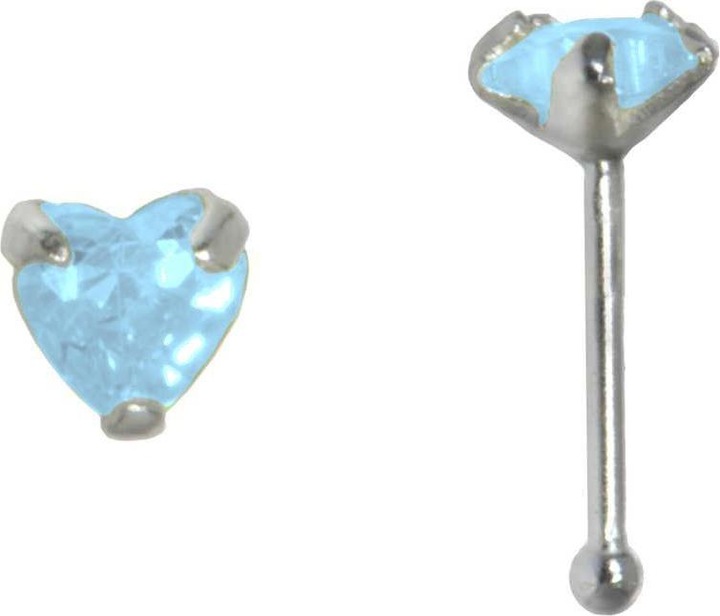 Produktbild Bijouteria Nasenpiercing (Silber 925, Zirkonia)