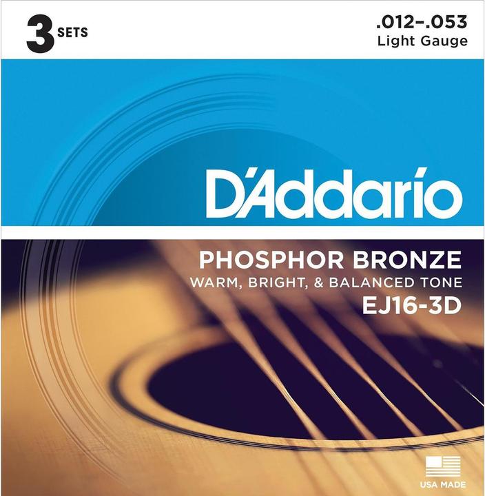 D'Addario Ej16-3d (6x, Gitarre, 0.05")