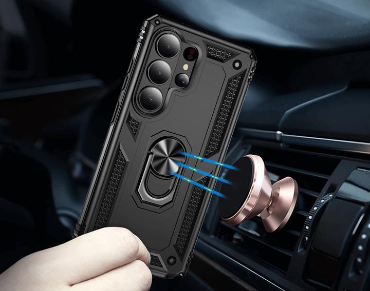 Actual product image Cover-Discount Galaxy S26 Ultra - Robustes Back Cover mit Kickstand (Samsung Galaxy S26 Ultra)