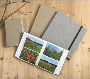 Actual product image Hama Jumbo Tessuto gray 30x30 60 white pages 3846 (10 x 15 cm)
