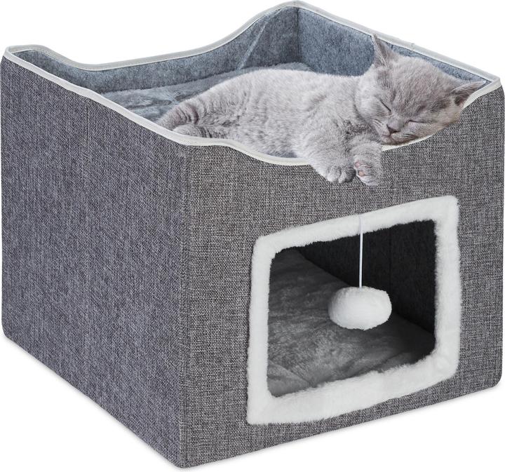 Relaxdays Katzenhöhle (Katze)