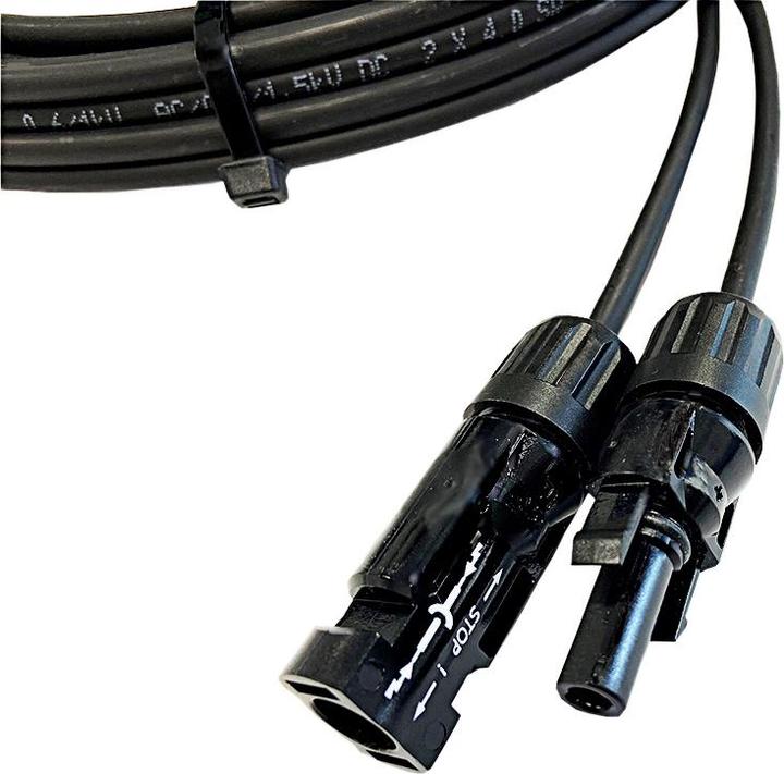 Produktbild Offgridtec 5m 4mm² Profi-Verbindungskabel Solarmodul zu Solarladeregler (Solarstecker)