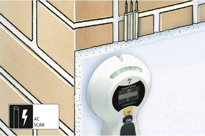 Produktbild Laserliner Ortungsgerät CombiFinder Plus 080.955E Ortungstiefe (max.) 75mm