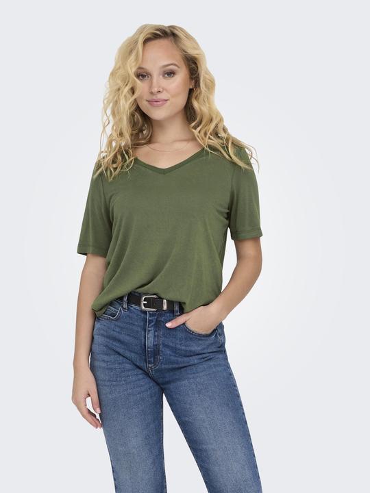 Produktbild Only Normal geschnitten V-Ausschnitt Top Top (L)