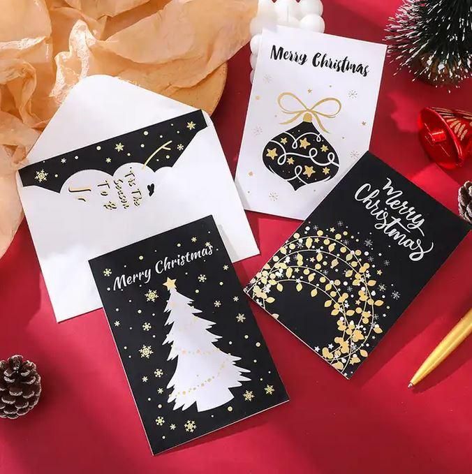Image du produit PhoneLook Carte de voeux de Noël avec enveloppe Design aléatoire (24 designs différents) (1 pcs)
