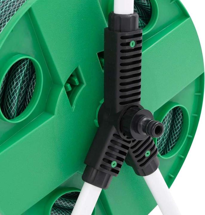 Immagine prodotto vidaXL Avvolgitubo autoportante con set di raccordi per tubi da 0,75" 20m (20 m)