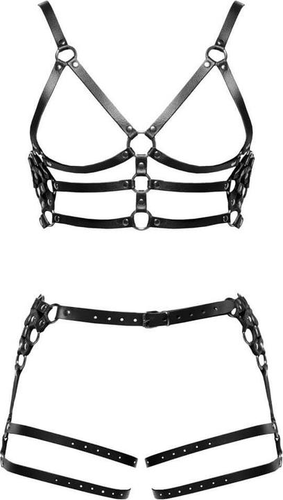 Actual product image Zado Leather harness set (M, L)