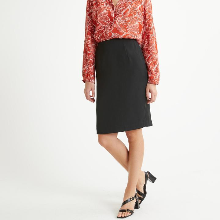 Actual product image Anne Weyburn Straight skirt (36)
