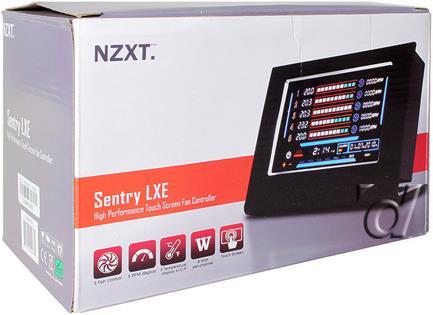Produktbild NZXT Sentry LXE external Touch-Screen Fan-Controller, Slotblende (5 Lüfter)