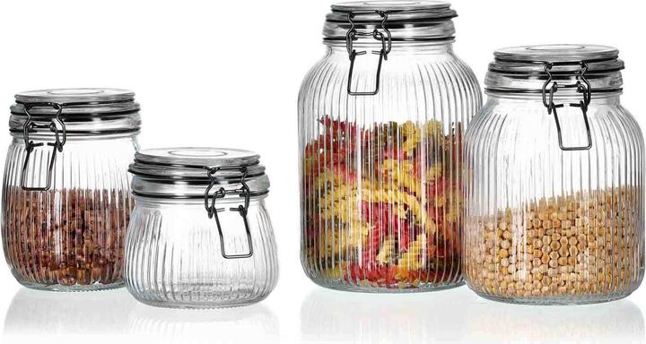 Produktbild Ritzenhoff & Breker Lumos Vorratsgläser mit Clip-Verschluss (1.90 l)