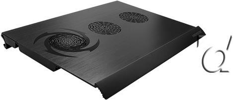 Actual product image Revoltec Notebook cooler RNC-3000, aluminium, black