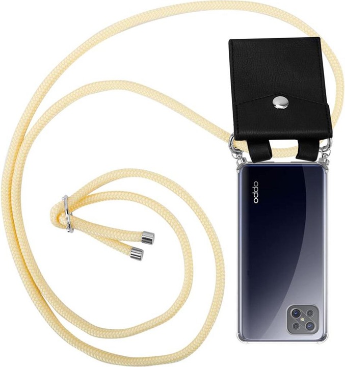 Produktbild Cadorabo TPU Handy Kette SILBER Cover