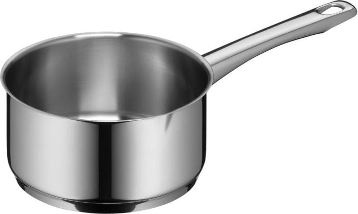 Produktbild WMF Stielkasserolle Topf 16cm Stieltopf 1,5l Schnaupe Induktion Edelstahl (16 cm, Kochtopf, Edelstahl)