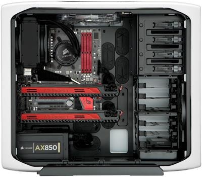 Actual product image Corsair Graphite 600T - White (Special Edition) (ATX)