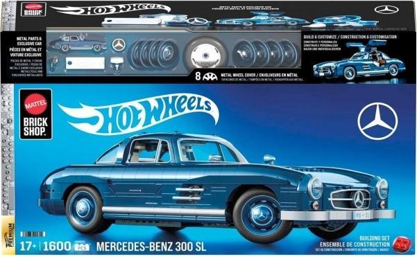 Actual product image Mattel Brick Shop Premium Series Mercedes-Benz 300 SL