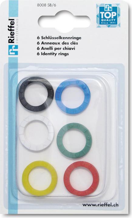 Actual product image Rieffel Key rings