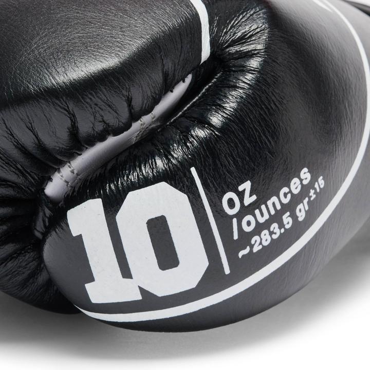Produktbild Leone Shock X Pro Boxhandschuhe Schwarz GN057 (16 OZ, One Size)