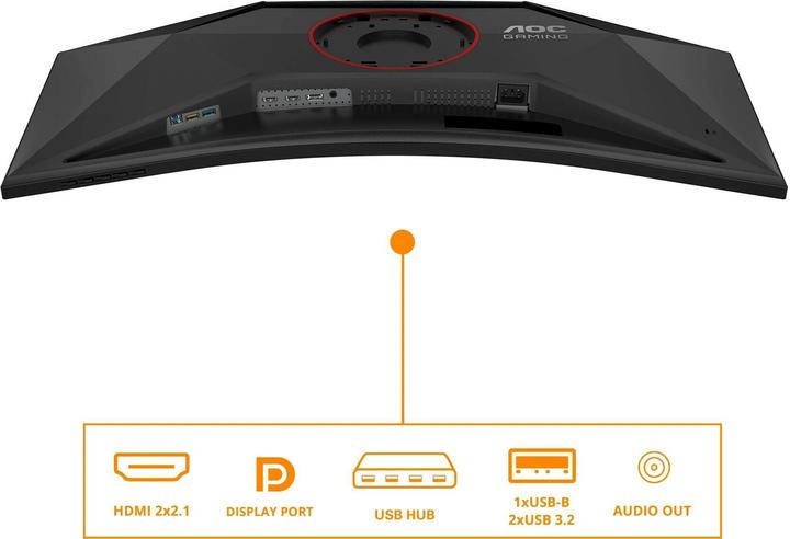 Actual product image AOC CU34G4Z (3440 x 1440 pixels, 34")