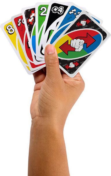 Actual product image Mattel UNO Erweiterungsset Retour Set (German)