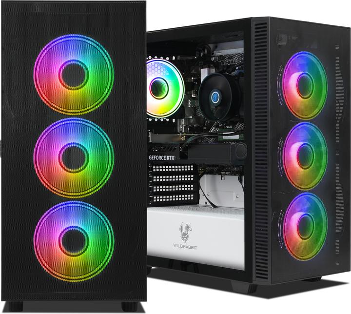 Image du produit Ankermann Starter Gaming Bundle (1000 Go, 16 Go, AMD Ryzen 7 5700X, GeForce RTX 5060)
