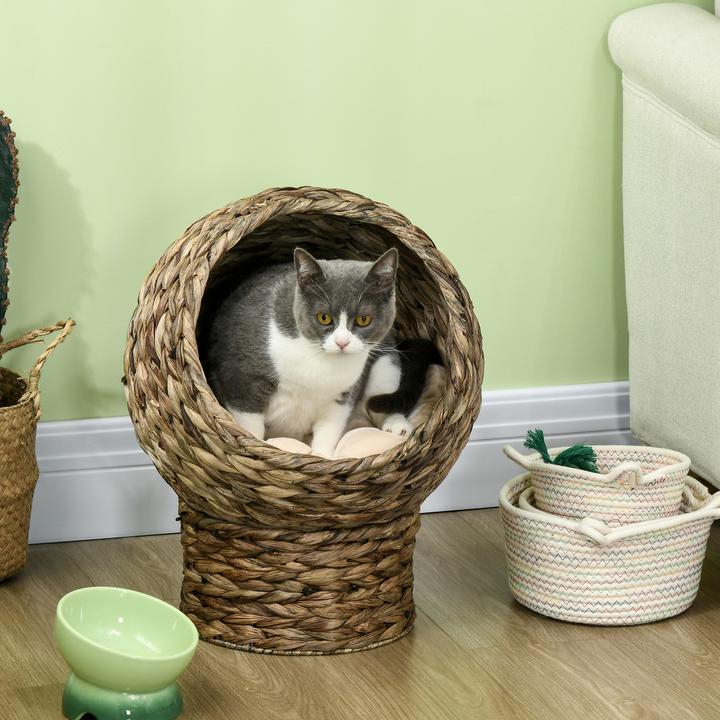 Actual product image PawHut Cat basket with cushion (Cat)