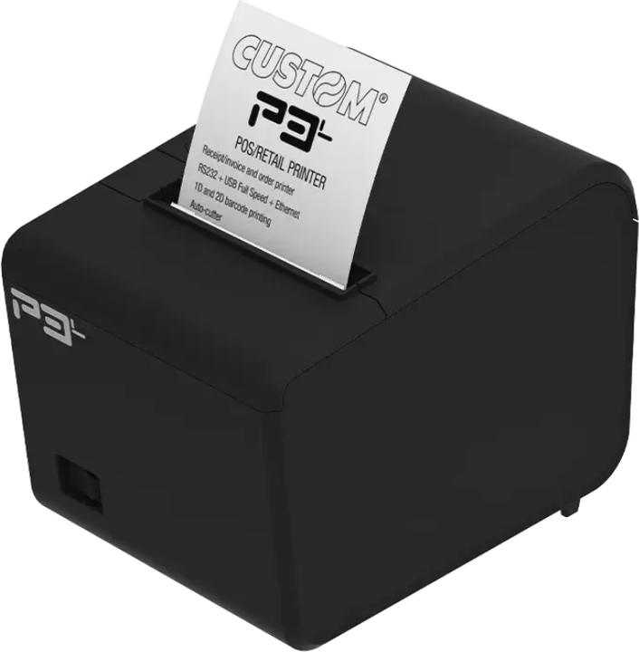 Actual product image Custom PRINTER P3L 58/80MM ETH USB (Ethernet, RS-232, USB)