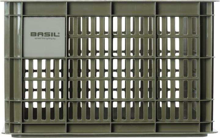 Produktbild Basil Fahrradkiste M,29.5L, recycelter Kunststoff,moss green (29.50 l)