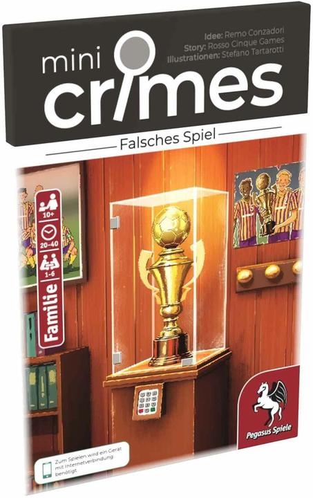 Actual product image Pegasus MiniCrimes - Wrong game (German, 1 - 6 Players)