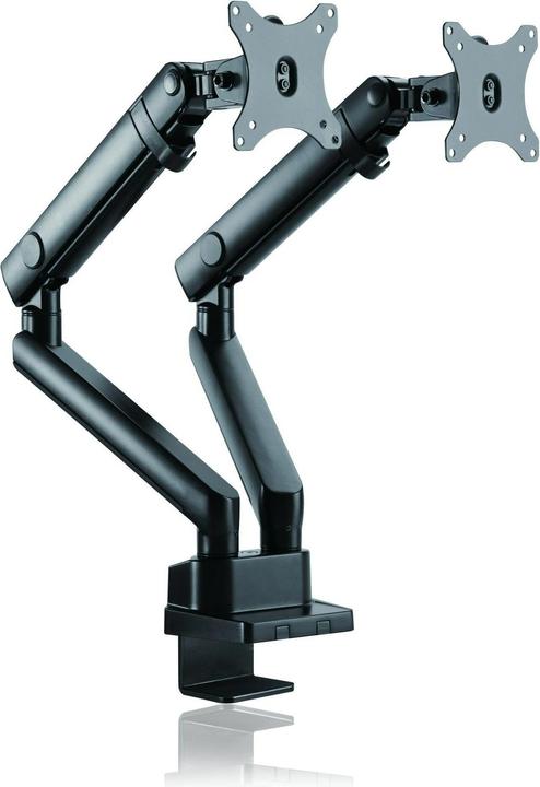 Actual product image Icy Box Monitor stand with desk mount for two monitors up to 32" (81 cm), IB-MS314-T (Table, 32", 8 kg)