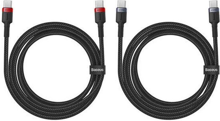 Actual product image Baseus USB C - USB C (2 m, USB 2.0, 100 W)