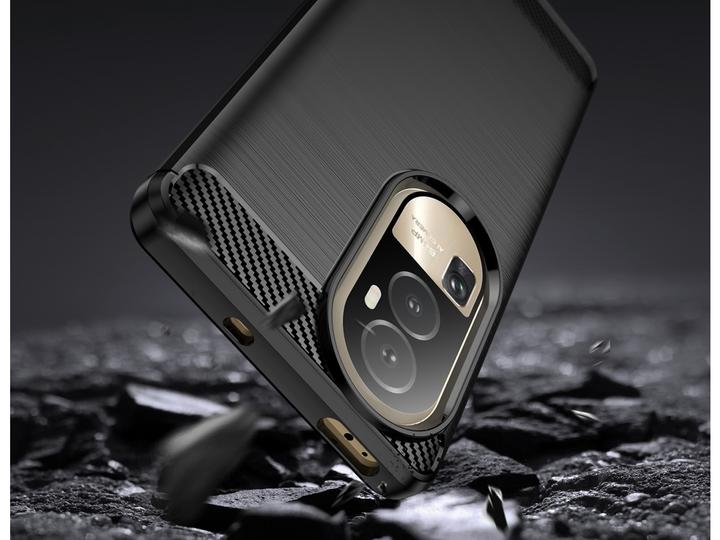 Immagine prodotto Screenguard Oppo Reno10 Pro 5G Scafo Carbonio Spazzolato Soft TPU (Oppo Reno 10 Pro)