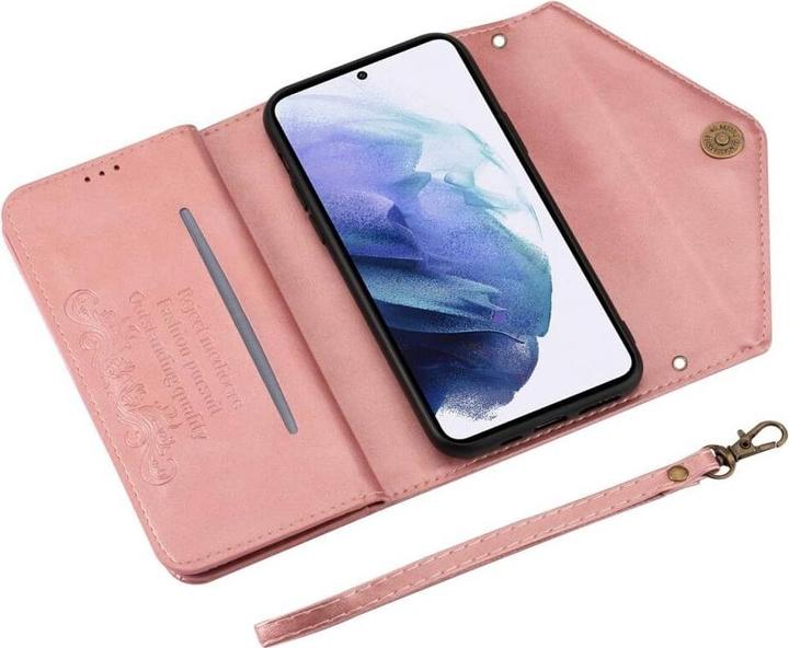 Actual product image Cover-Discount Galaxy A34 - wallet case pink (Samsung Galaxy A34 5G)