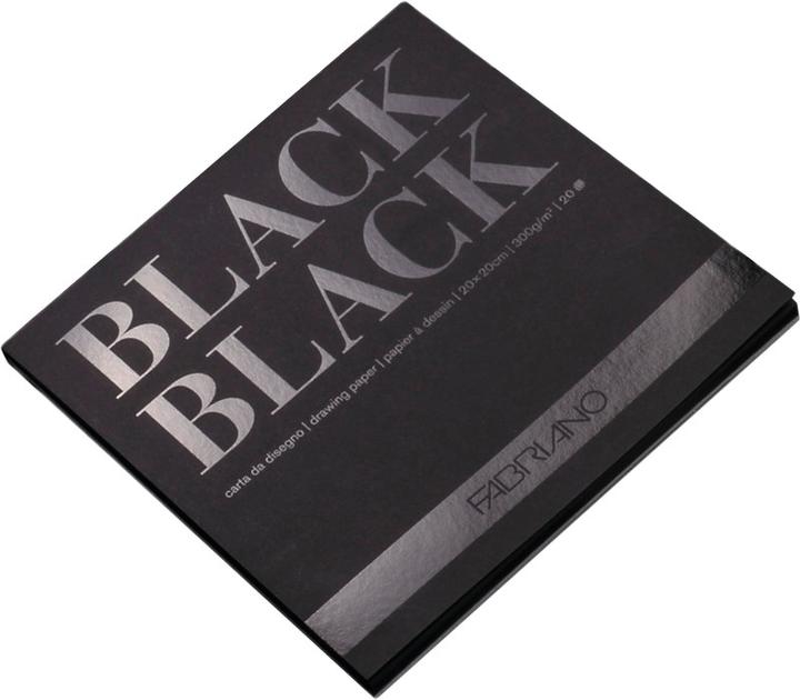 Image du produit Fabriano Noir Noir (20 x 20 cm, Blanc, Couverture rigide)