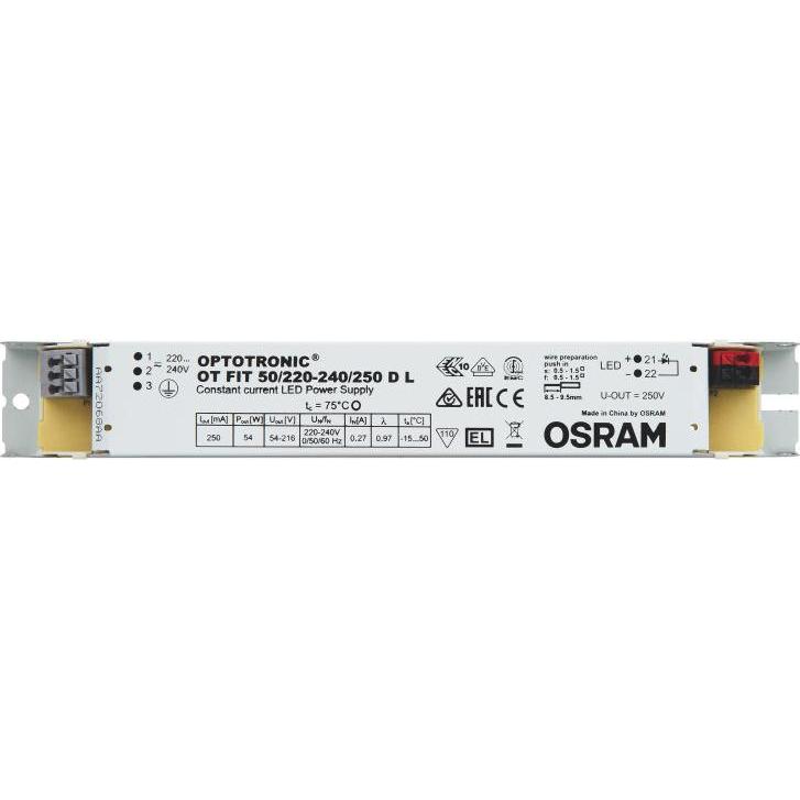 Thumbnail - Osram, Zubehör Beleuchtung, OT FIT 50/220…240/250 D L